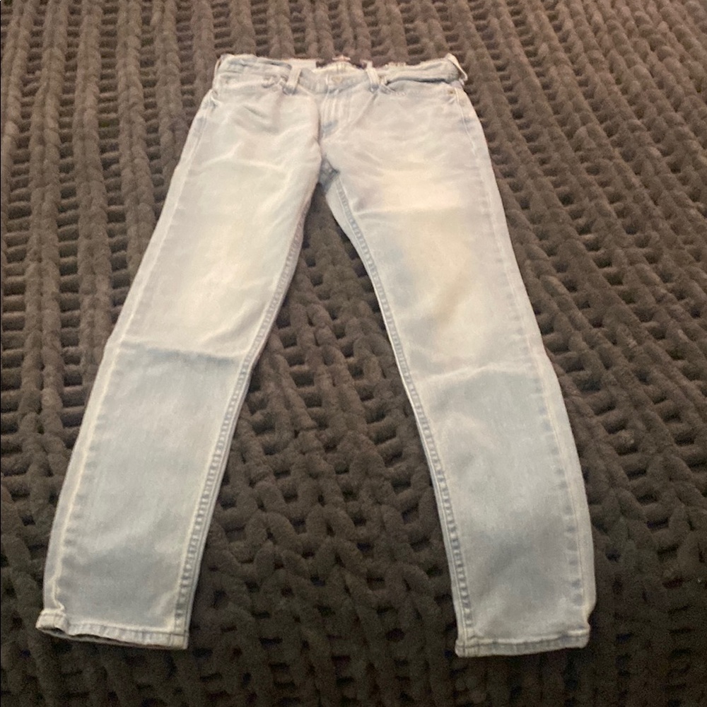 Hollister Light Wash Skinny Jeans